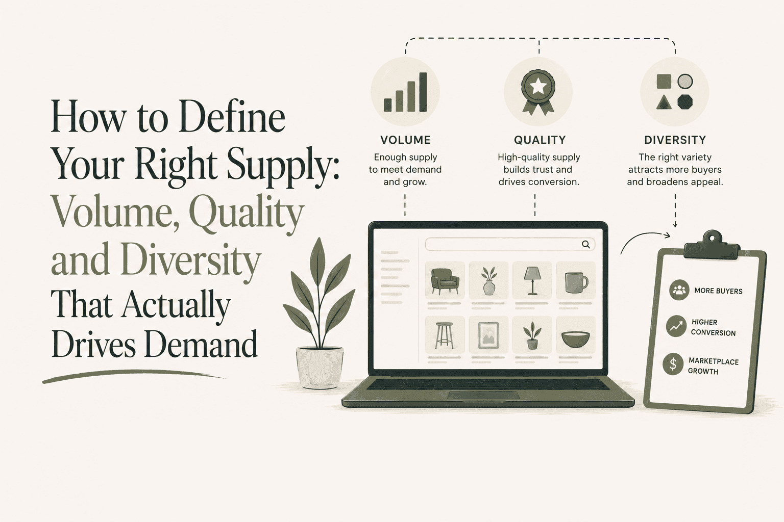 How to Define Your "Right" Supply: Volume, Quality, and Diversity That Drives Demand